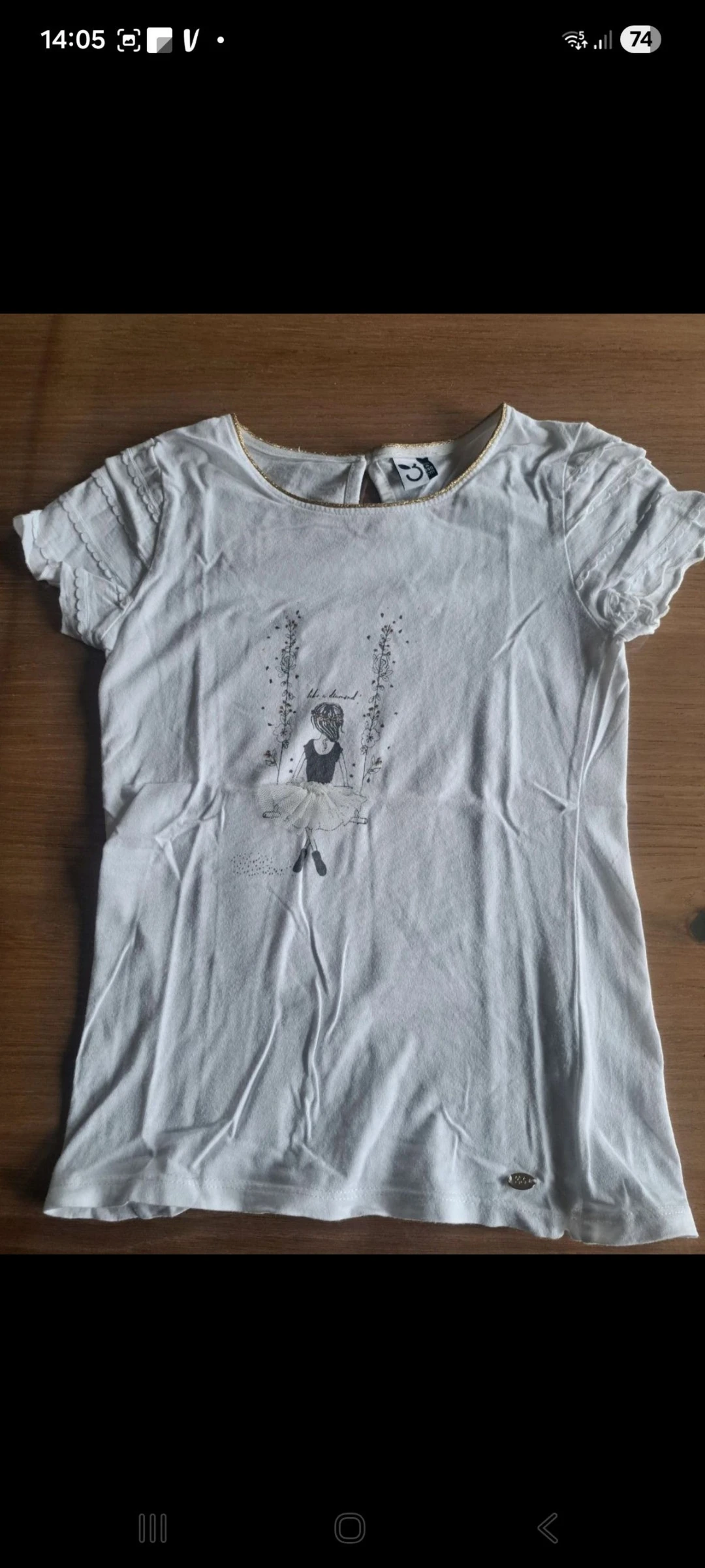 T-shirt compagnie des petits 9/10 ans